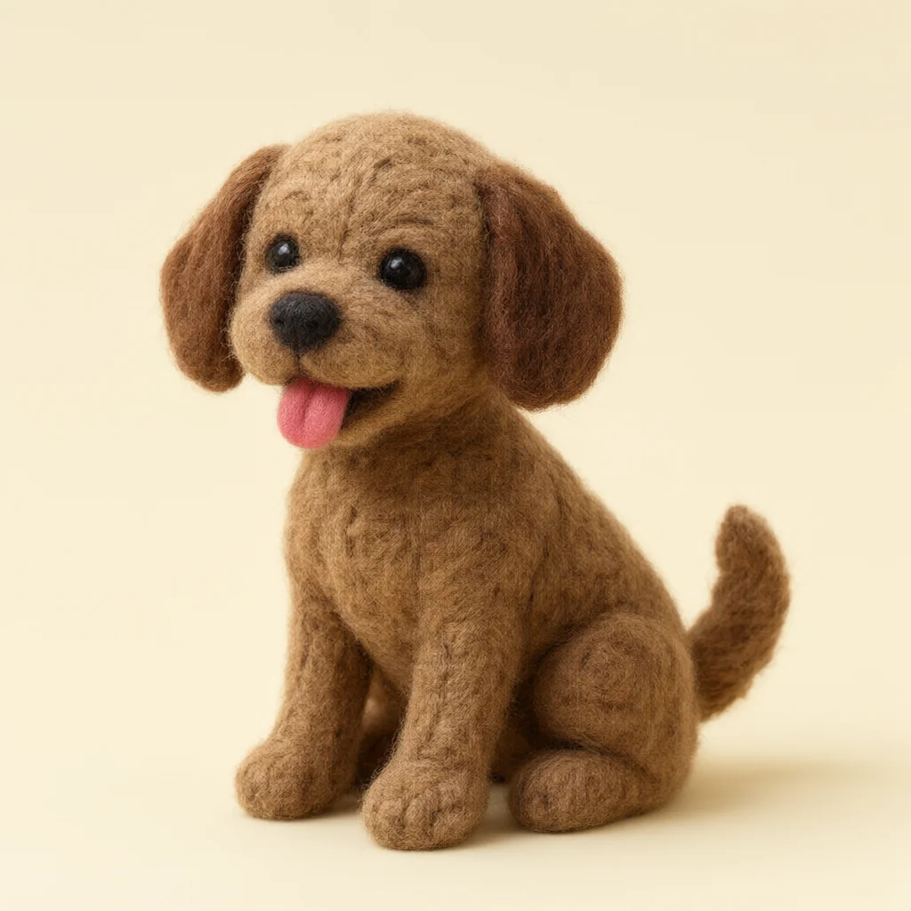 Original WonderBear word illustration of dog